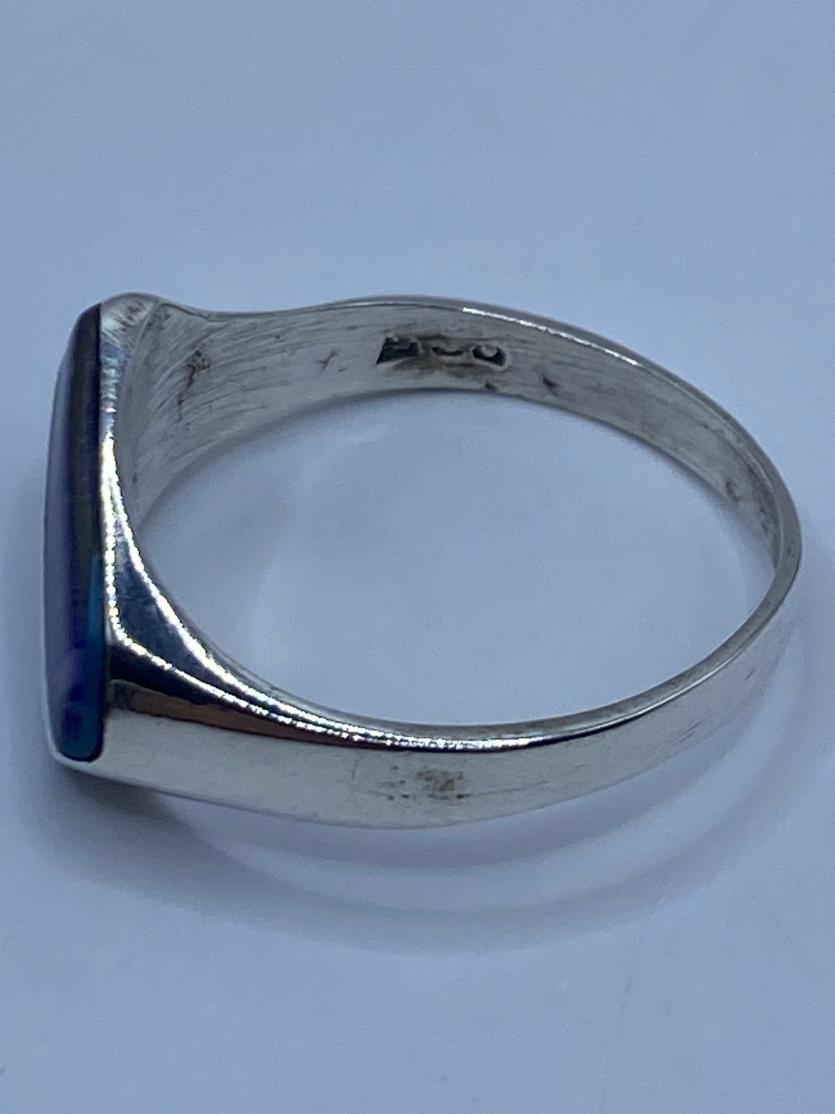 Anillo de Plata 925 con Piedra Multicolor — Taxco — foto 5