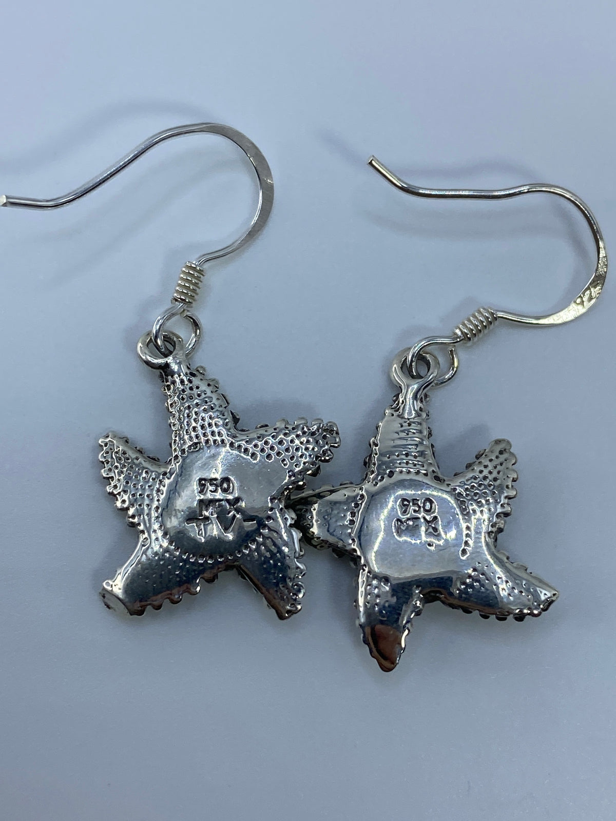 Aretes de Plata con Ópalo de Fuego — Taxco 950 — foto 5