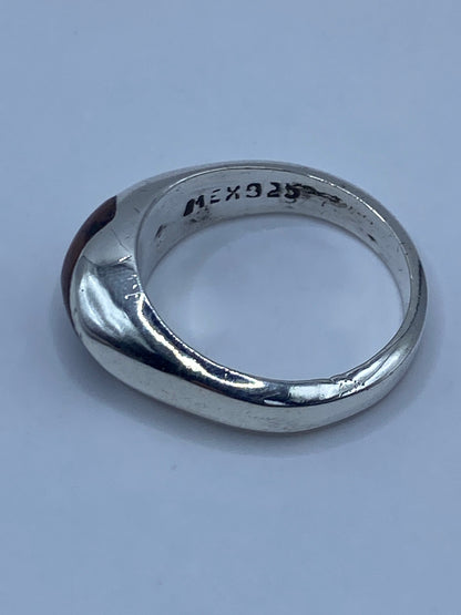 Anillo de Plata Solitario con Piedra Cafe — Taxco 925 — foto 5