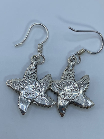 Aretes Estrella Marina Ópalo de Fuego Plata 950 — Taxco — foto 5
