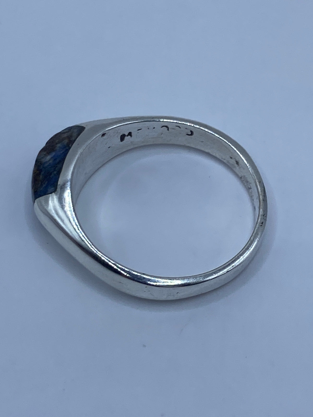 Anillo de Plata con Lapislázuli Azul — Taxco 925 — foto 5
