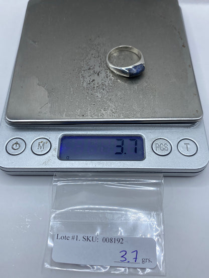 Anillo de Plata con Lapislázuli Azul — Taxco 925 — foto 7