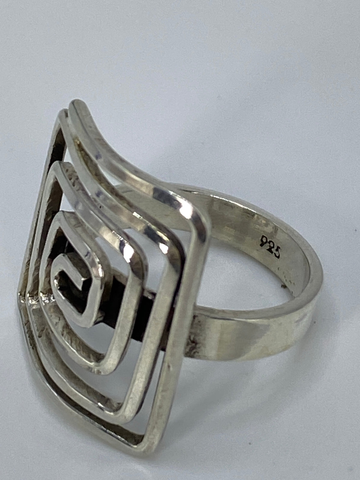 Anillo de Plata Calado Geométrico — Taxco 925 — foto 5