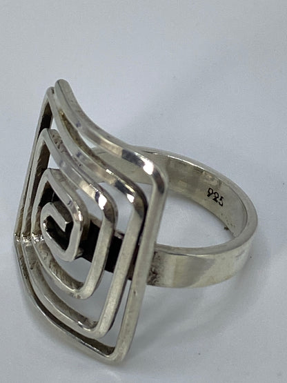 Anillo de Plata Calado Geométrico — Taxco 925 — foto 5