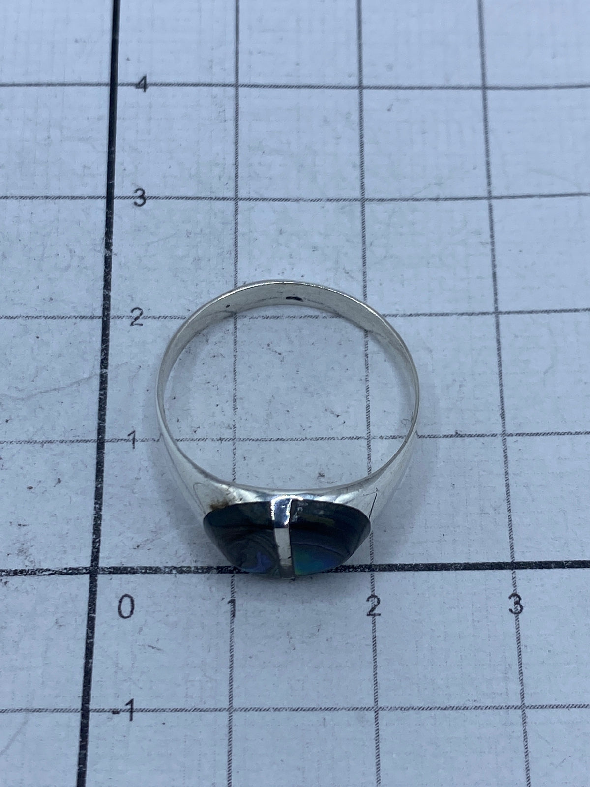 Anillo de Plata con Concha de Abulón — Taxco 925 — foto 6