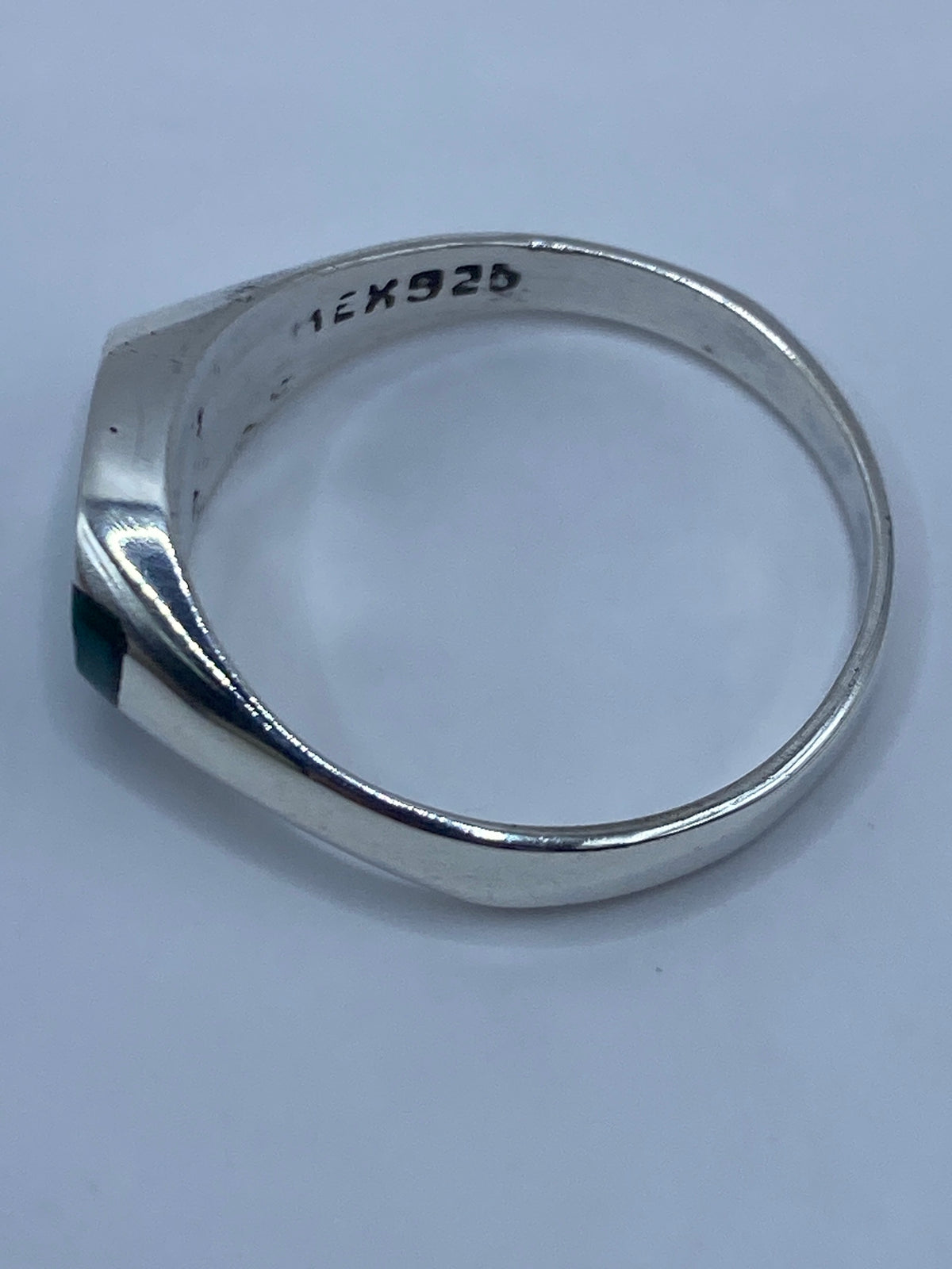 Anillo de Plata con Malaquita Verde — Taxco 925 — foto 5