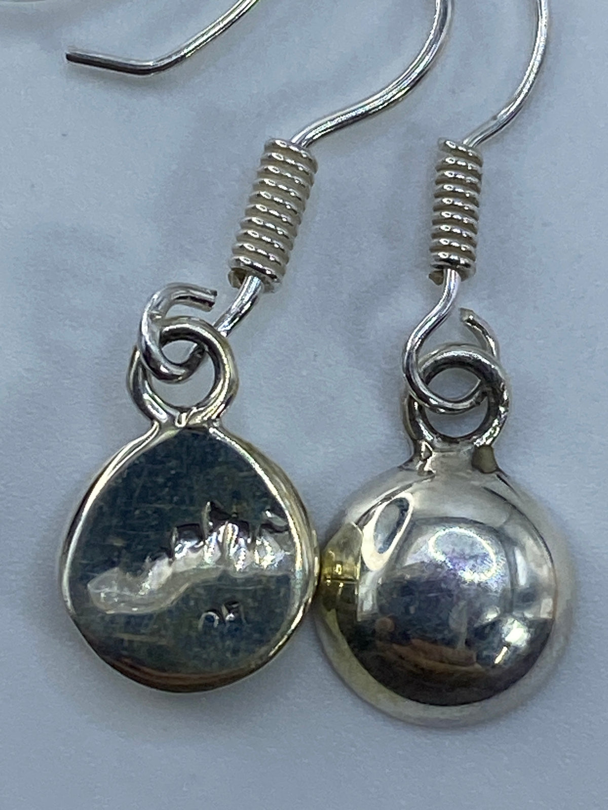 Aretes de Plata 950 con Ópalo Multicolor — Taxco — foto 5
