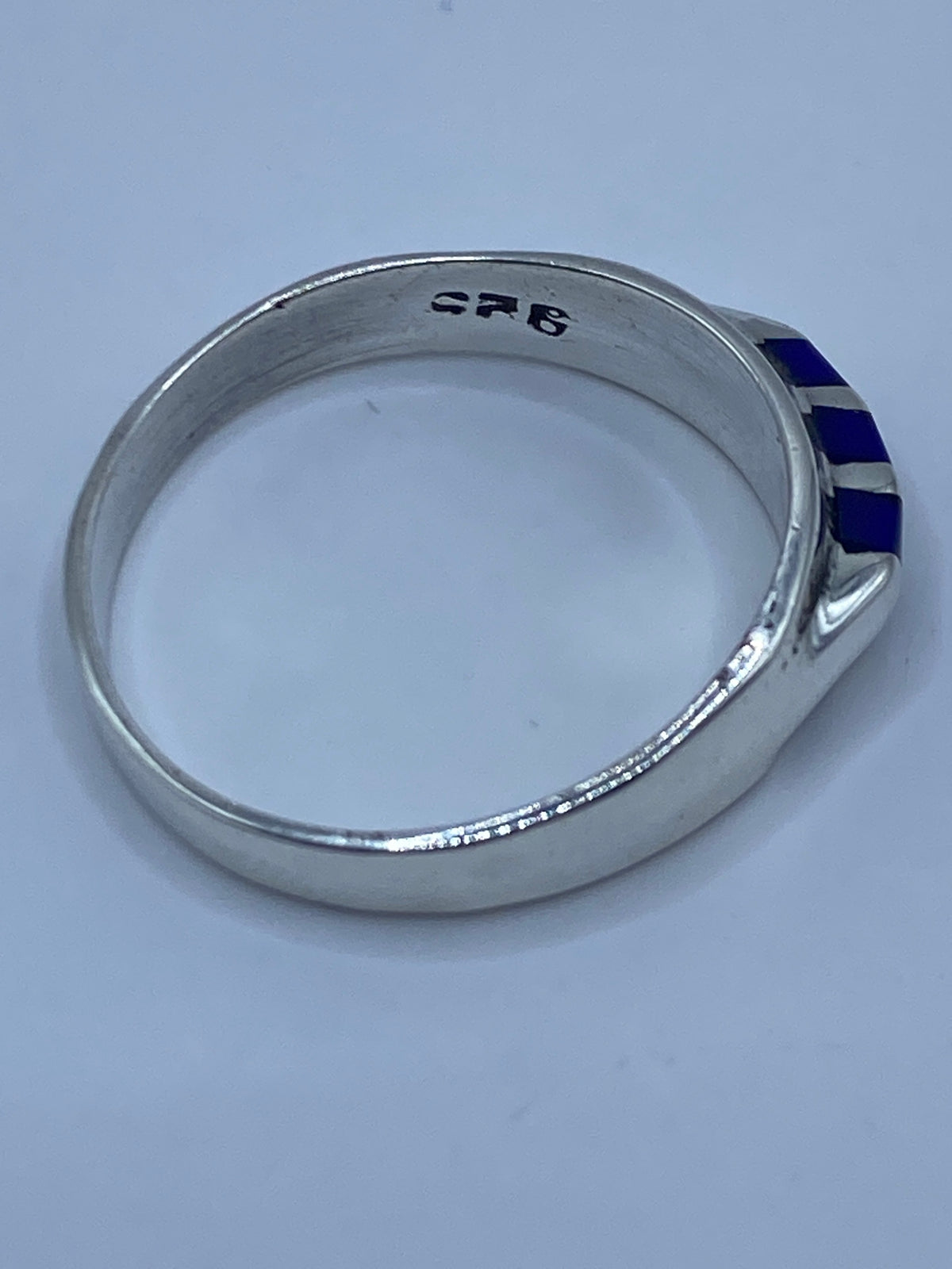 Anillo de Plata con Lapislazuli Azul — Taxco 925 — foto 5
