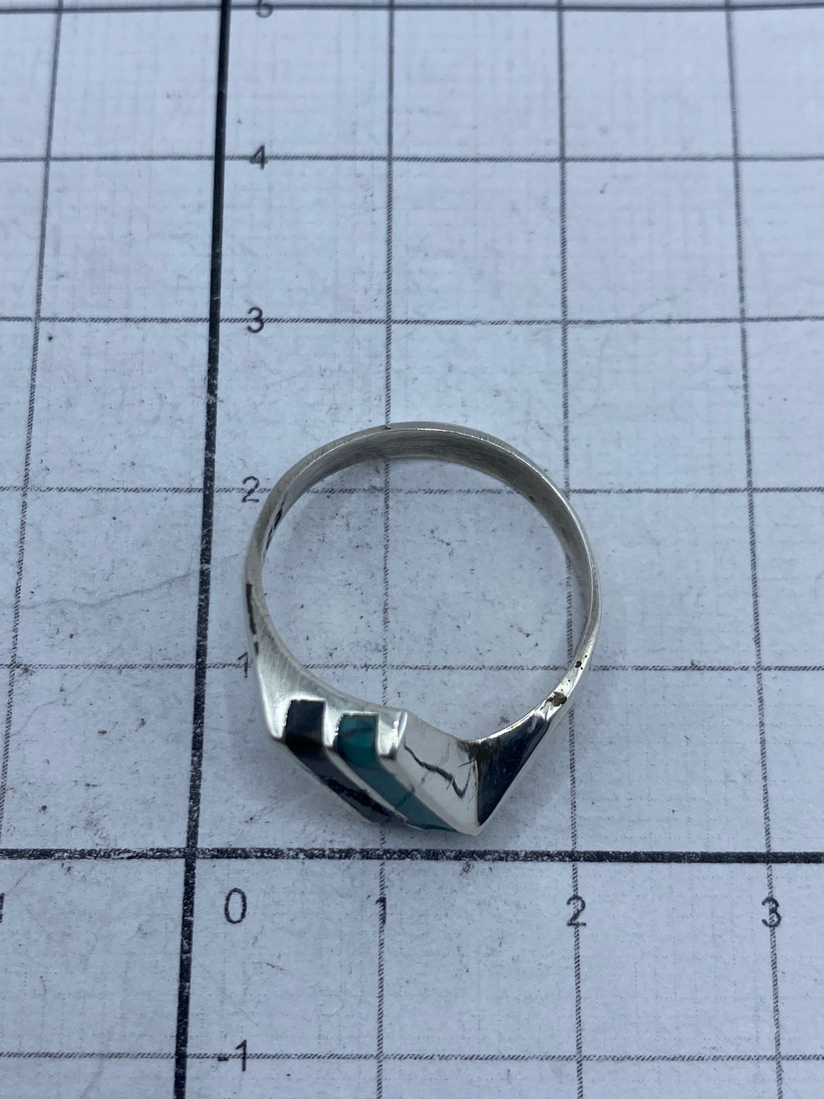 Anillo sobre medidor con marca del Quinto 925