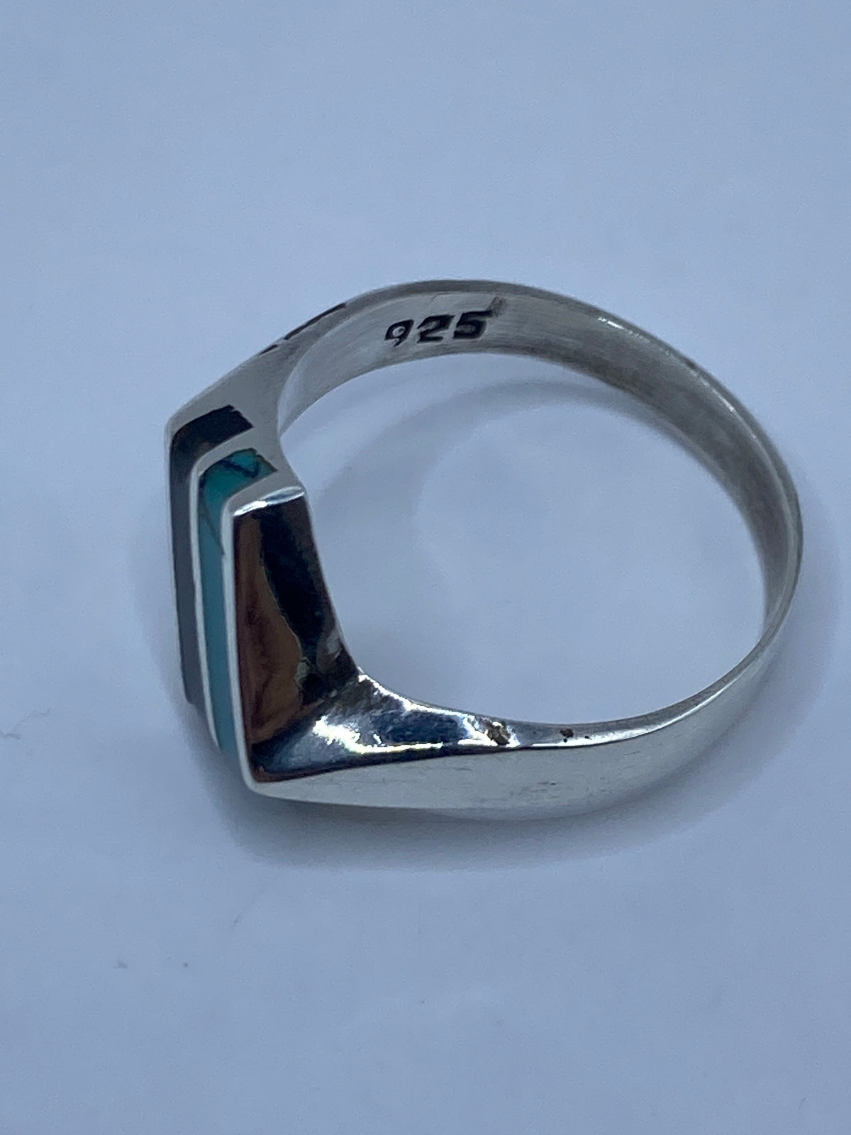 Anillo de Plata Turquesa y Ónix — Taxco 925 — foto 5