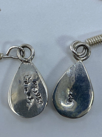 Aretes de Plata 950 con Ópalo de Fuego — Taxco — foto 5