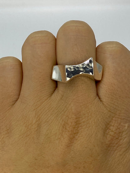 Anillo de Plata Repujado Texturizado — Taxco 925 — foto 6