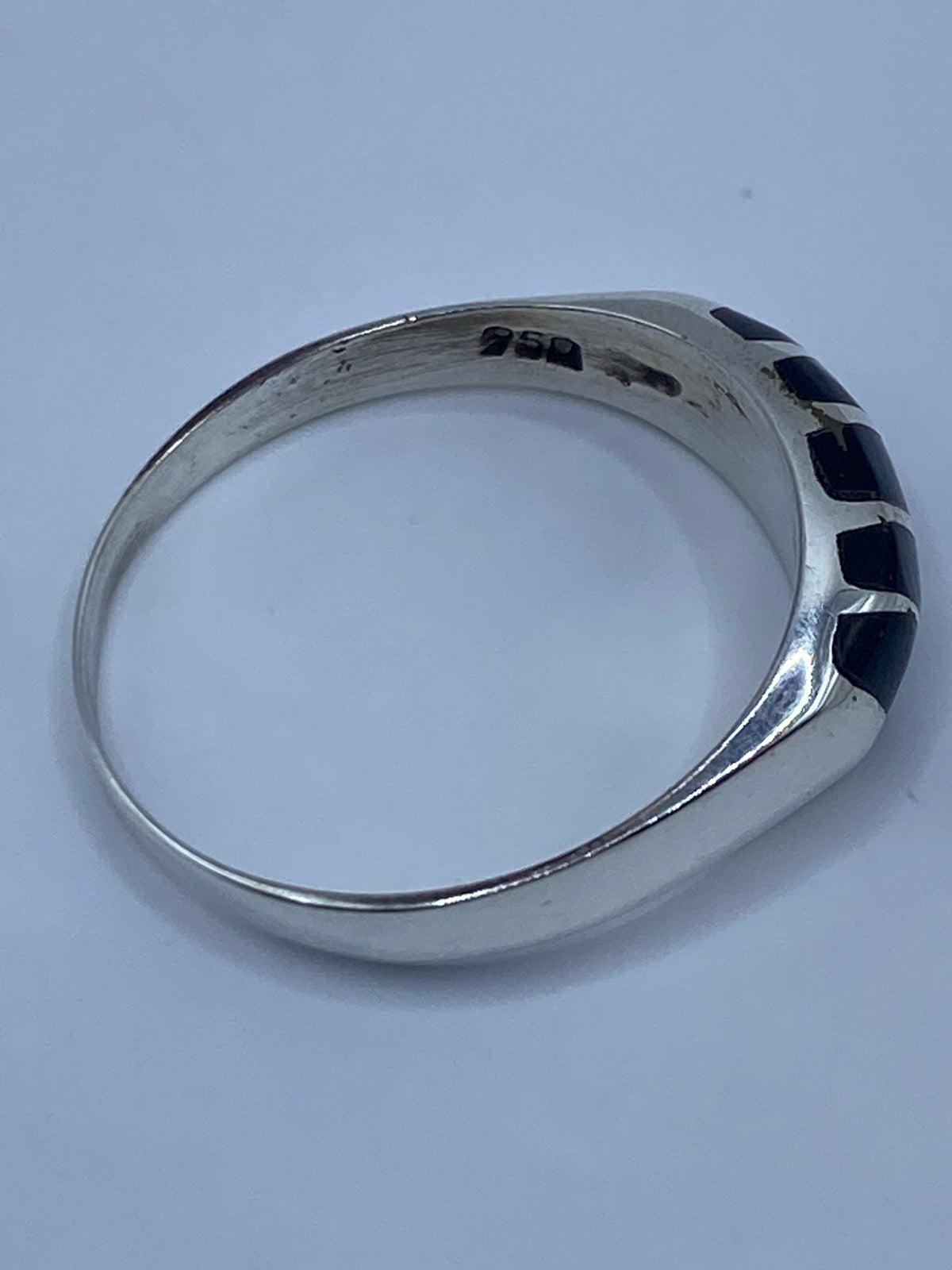 Anillo de Plata con Ónix Negro — Taxco 925 — foto 5