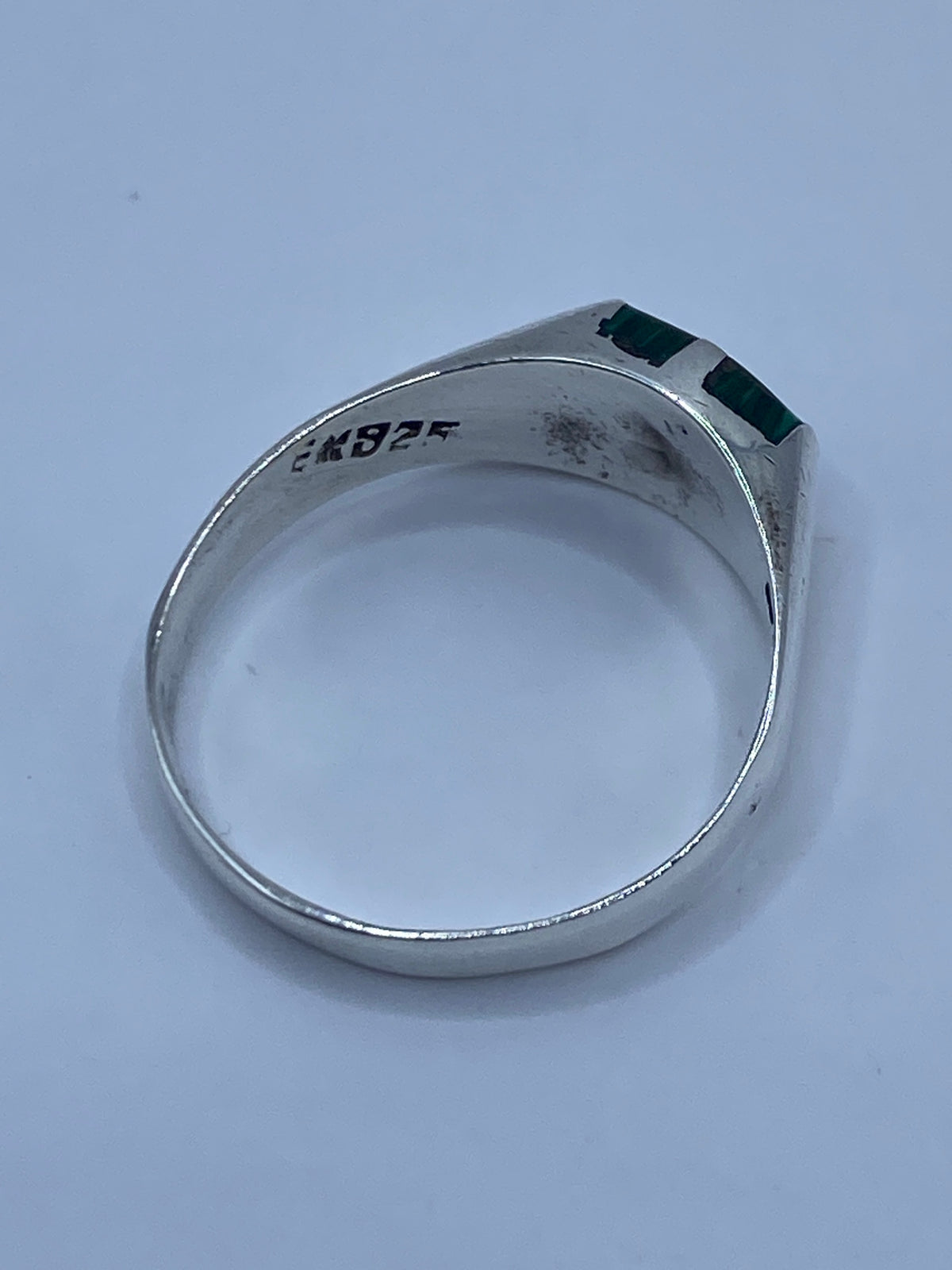 Anillo de Plata con Malaquita Verde — Taxco 925 — foto 5