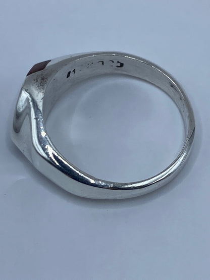 Anillo de Plata 925 con Piedra Incrustada — Taxco Unisex — foto 5