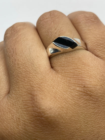 Anillo de Plata 925 con Ónix Negro — Taxco — foto 6