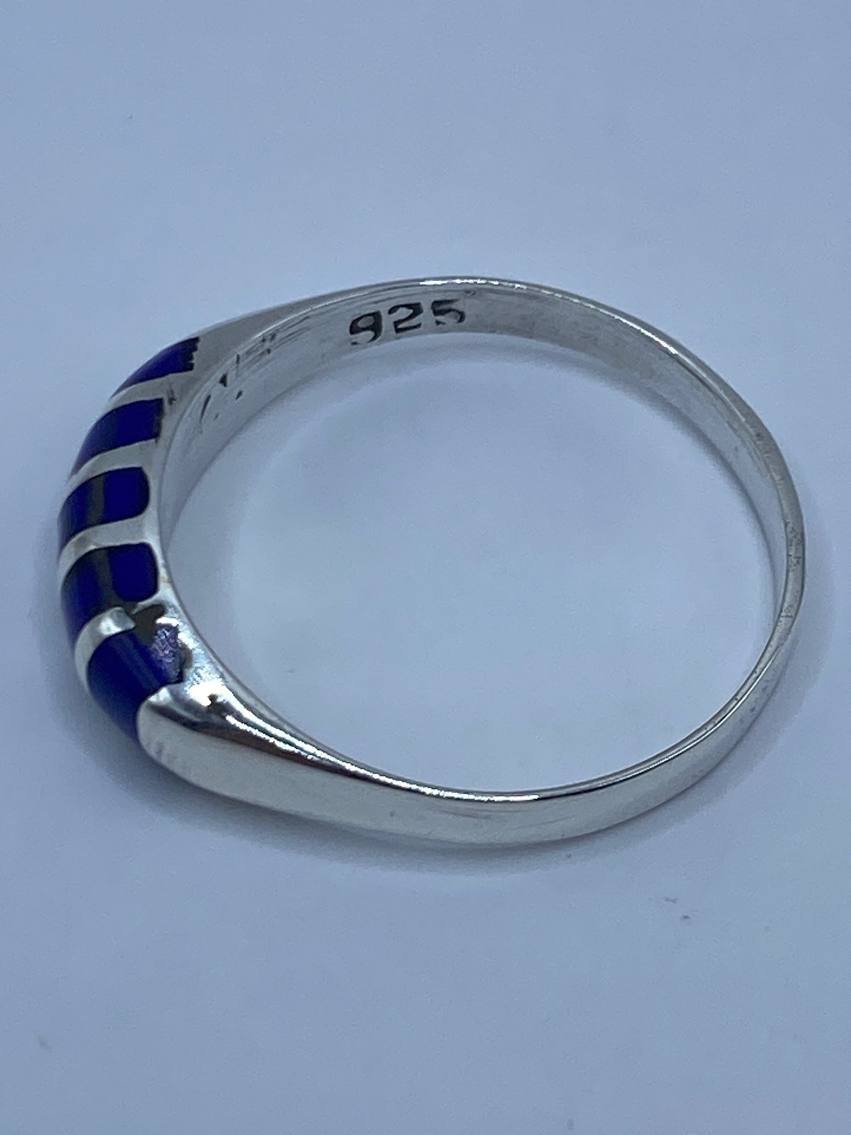 Anillo de Plata 925 con Lapislázuli Azul — Taxco — foto 5
