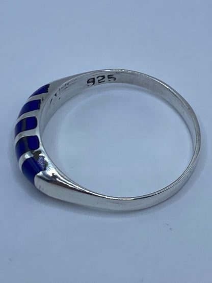 Anillo de Plata 925 con Lapislázuli Azul — Taxco — foto 5