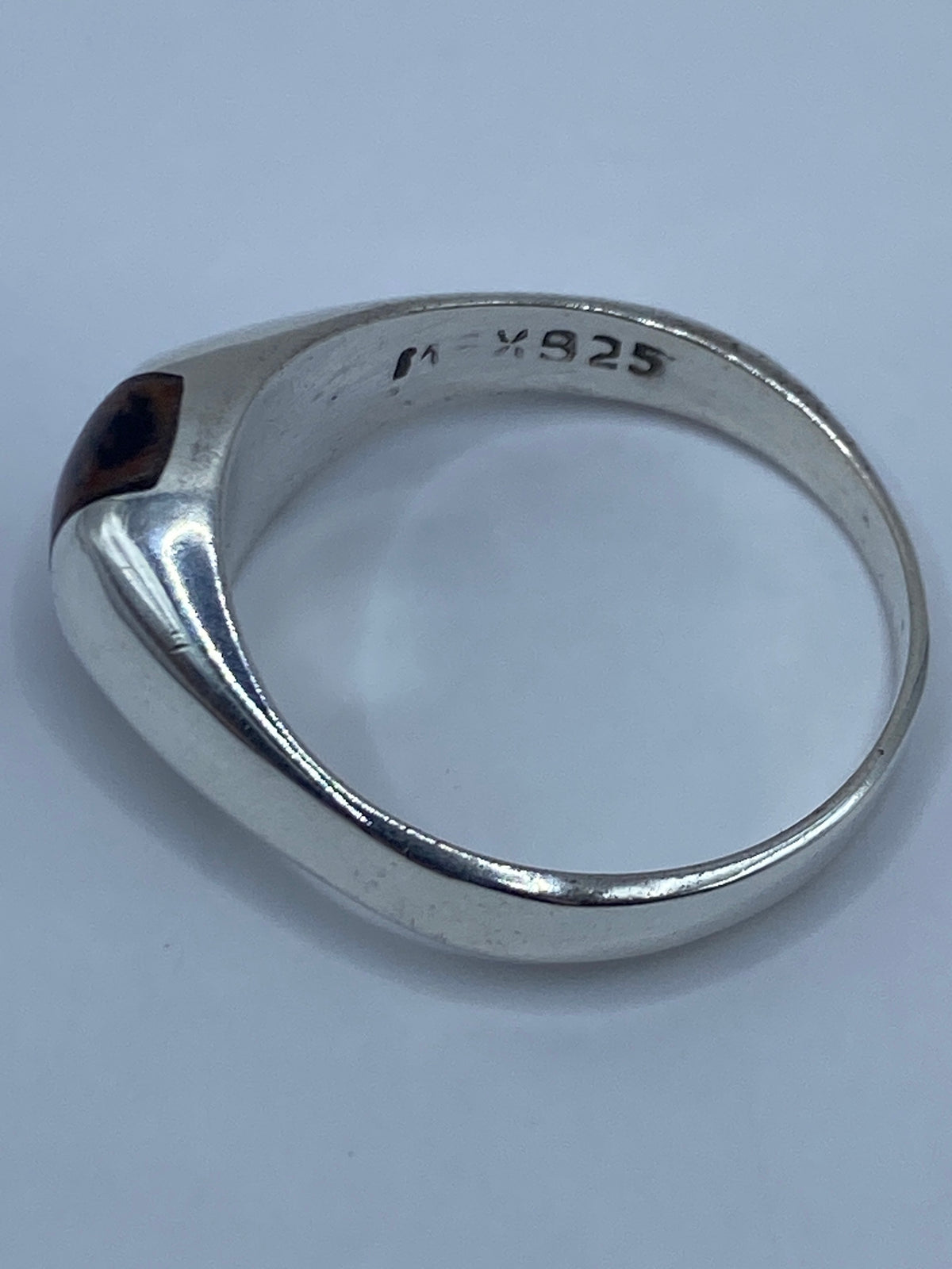 Anillo de Plata Café Oscuro — Taxco 925 — foto 5