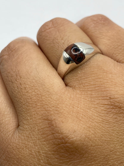 Anillo de Plata Café Oscuro — Taxco 925 — foto 6