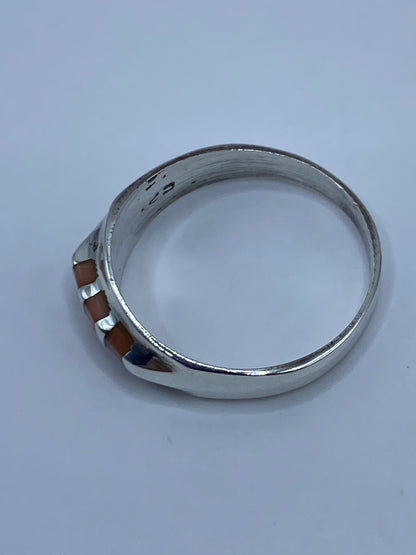Anillo de Plata con Coral — Taxco 925 — foto 5