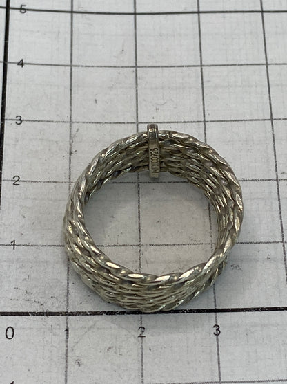 Certificado del anillo mostrando el sello 925 de autenticidad