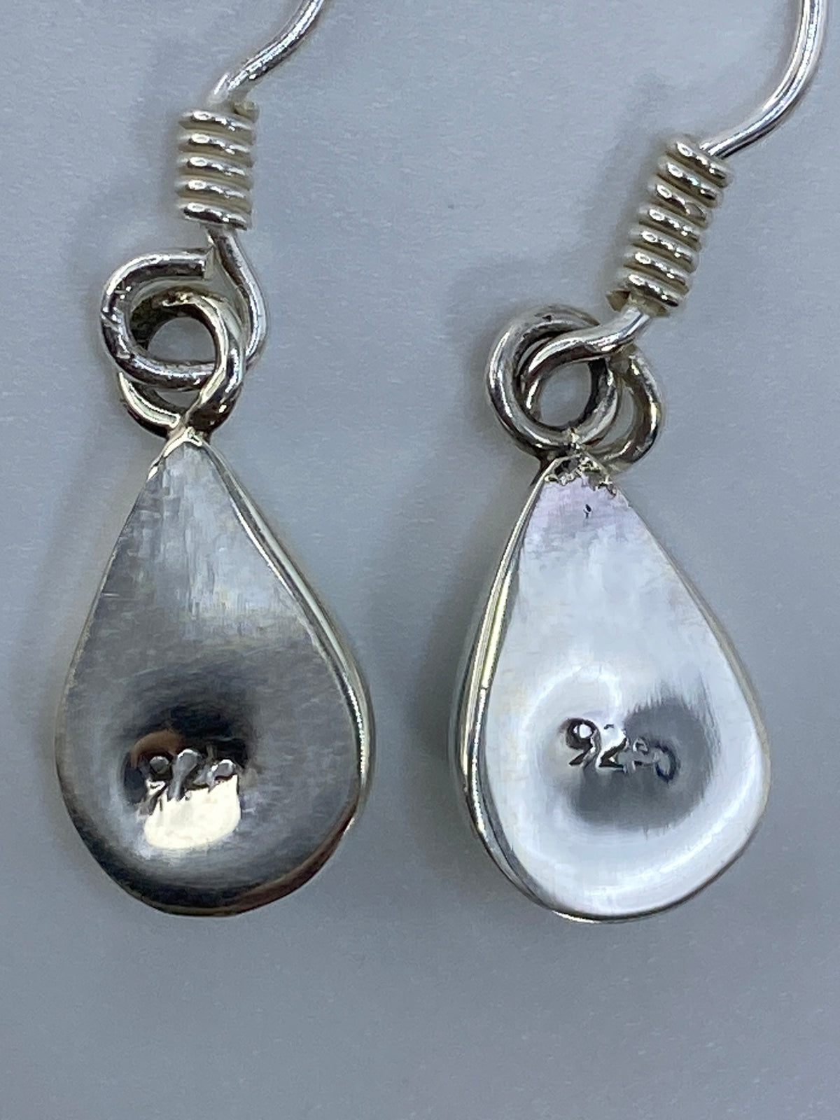 Aretes de Plata con Ópalo de Fuego Verde — Taxco 925 — foto 5
