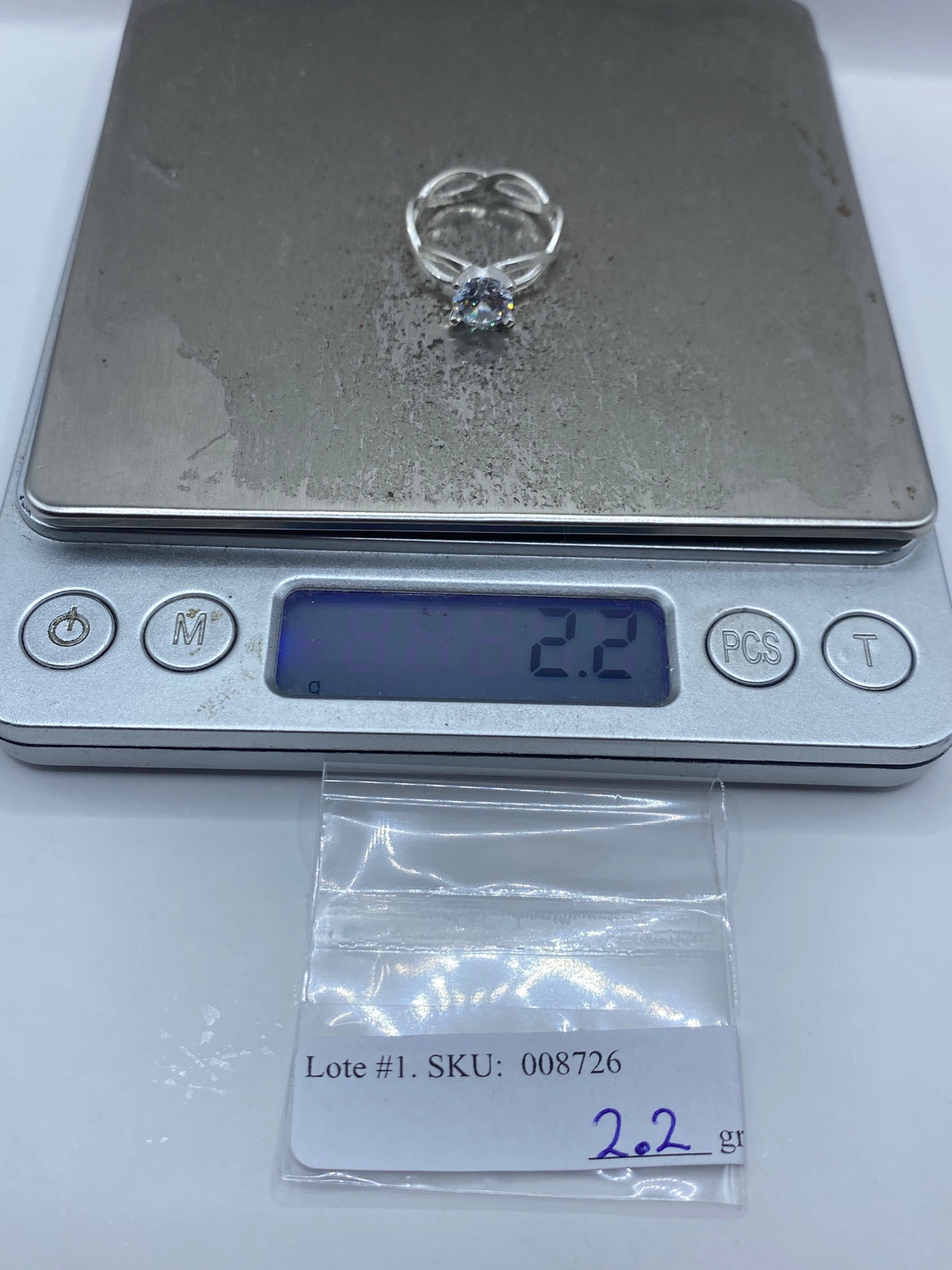 Anillo Solitario de Plata con Circonia — Taxco 925 — foto 7