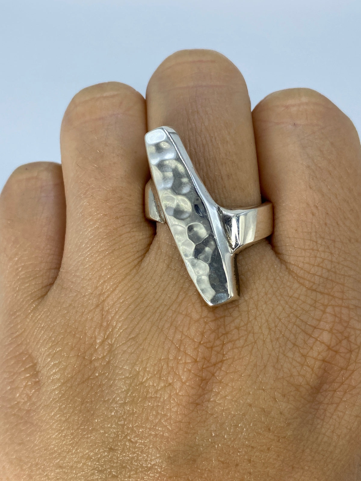 Anillo de Plata Repujado — Taxco 925 — foto 6