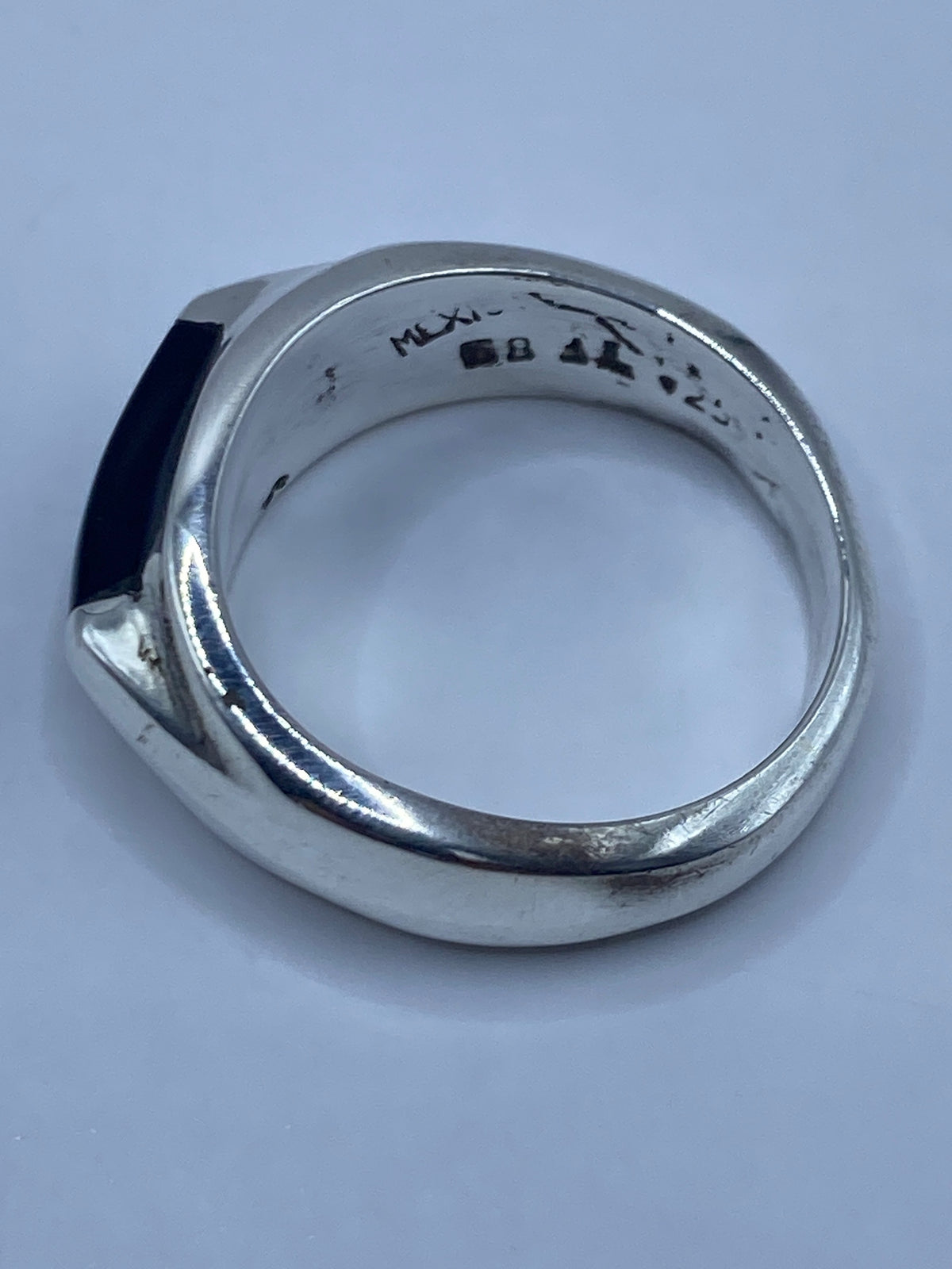 Anillo de Plata 925 con Ónix Negro — Taxco — foto 5