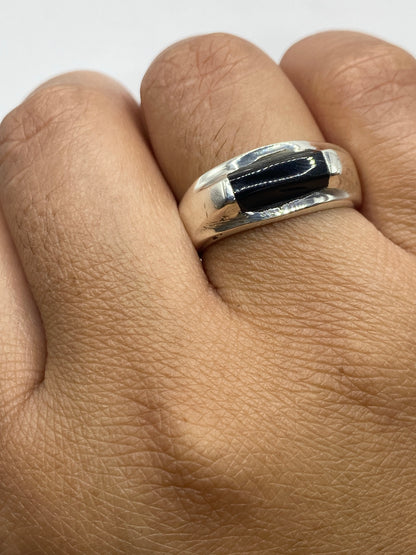 Anillo de Plata 925 con Ónix Negro — Taxco — foto 6