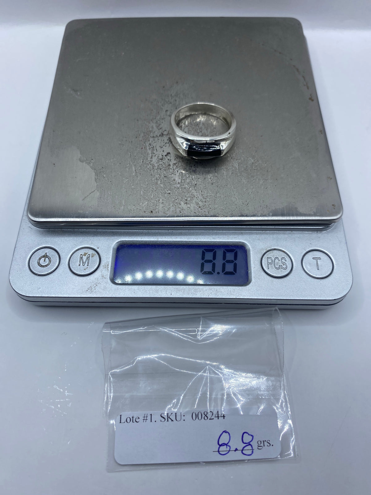 Anillo de Plata 925 con Ónix Negro — Taxco — foto 7