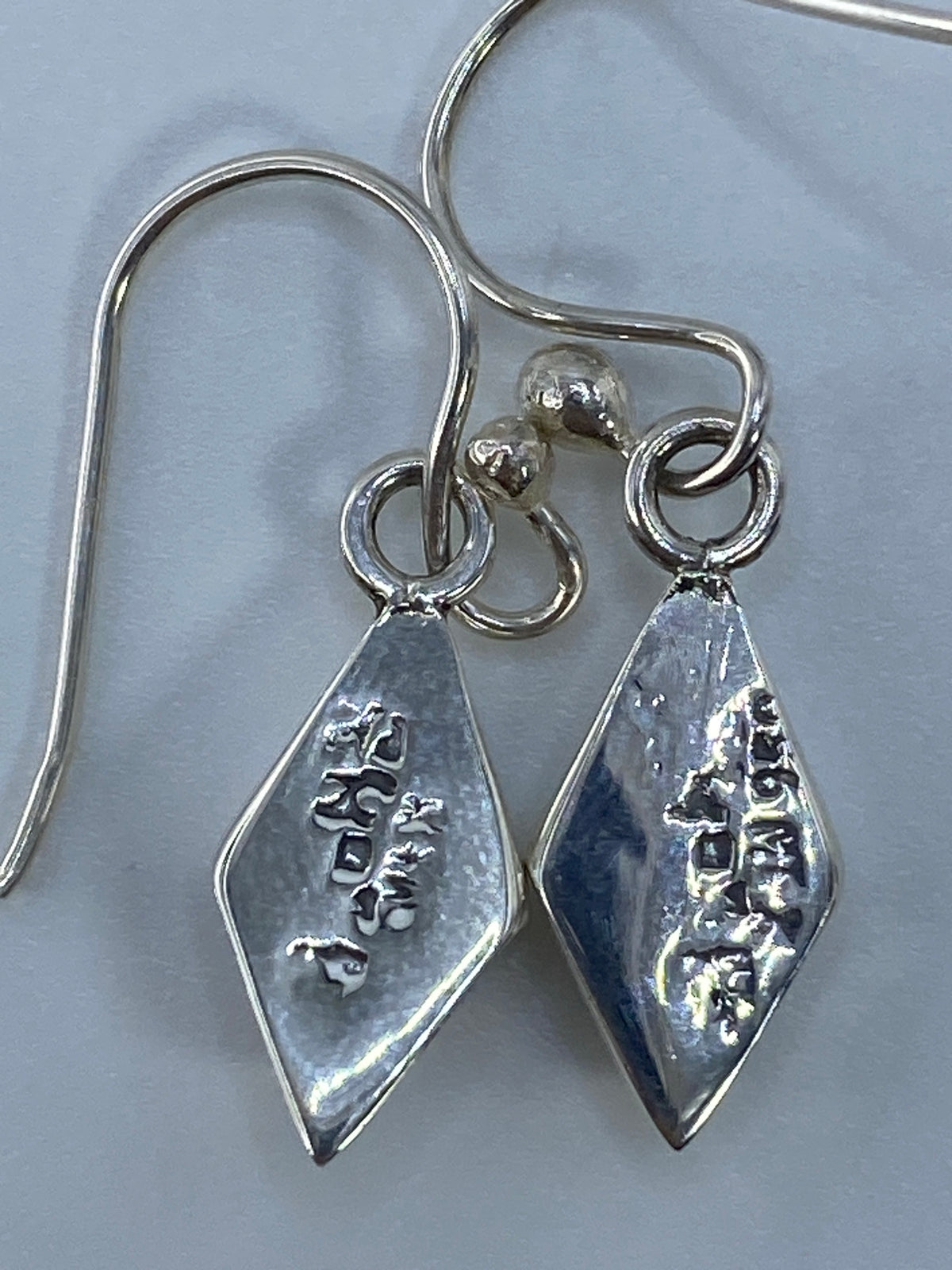 Aretes Plata Ópalo de Fuego Naranja — Taxco 925 — foto 5