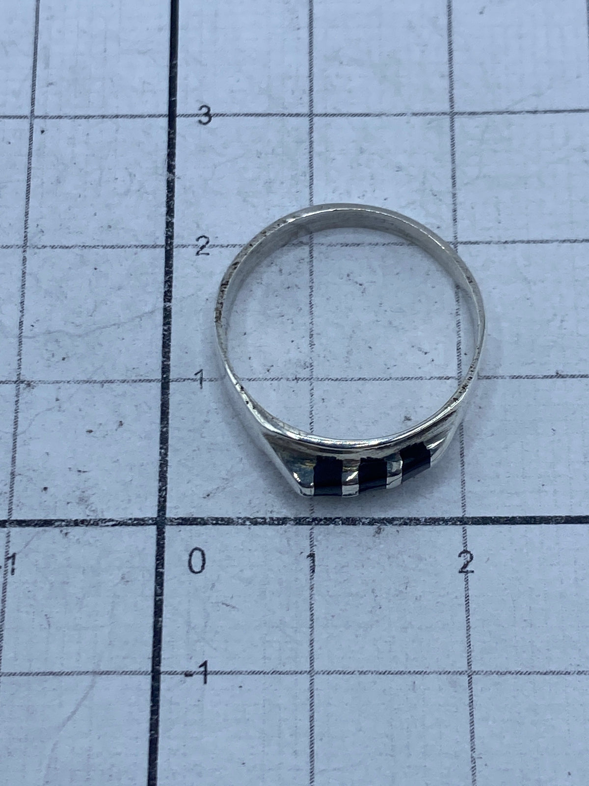 Escala de medida del anillo de 2.1 g con certificado de autenticidad