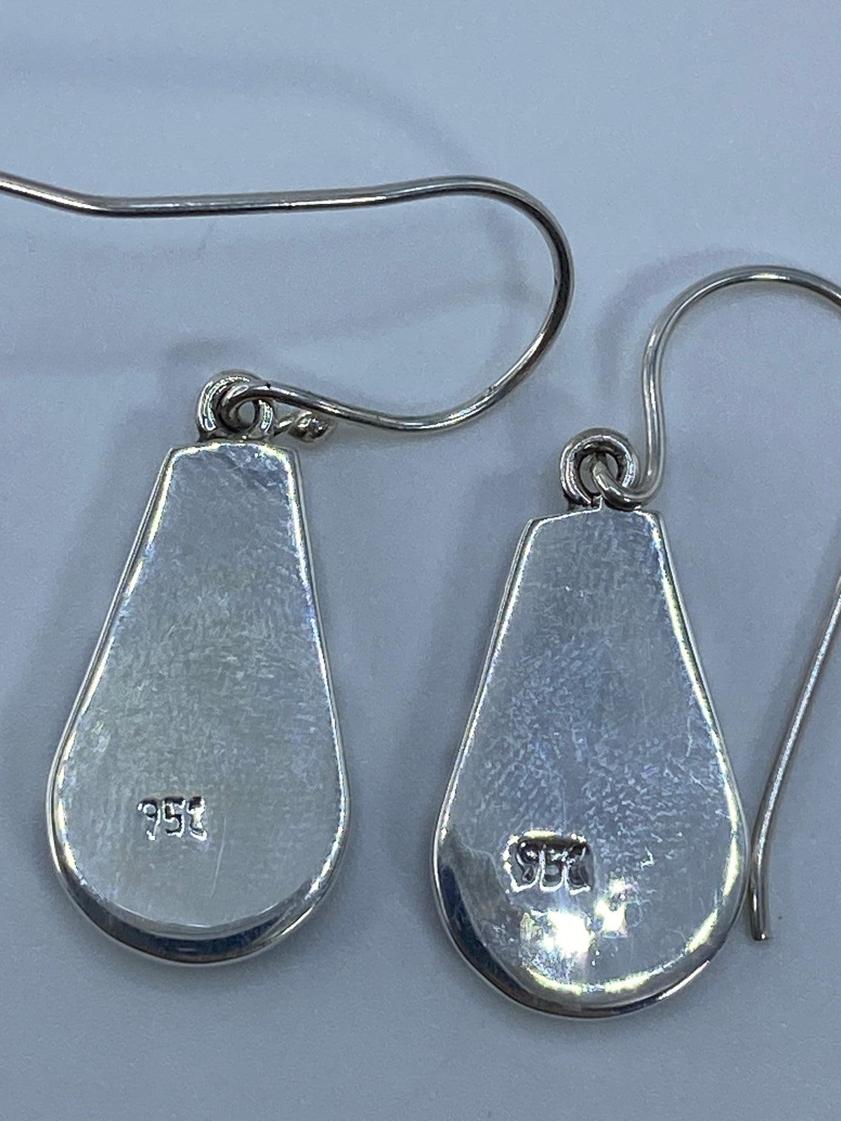 Aretes de Plata con Ópalo de Fuego Multicolor — Taxco 950 — foto 5