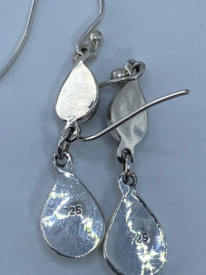 Aretes Ópalo de Fuego Multicolor Plata 925 — Taxco — foto 5