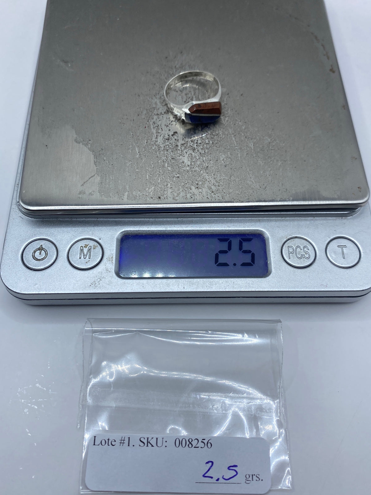 Anillo de Plata 925 con Lapislázuli Azul — Taxco — foto 7
