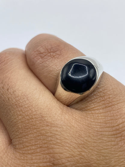 Anillo de Plata Ónix Negro — Taxco 925 Unisex — foto 6