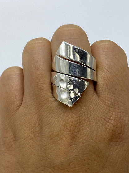 Anillo de Plata Repujado Escultórico — Taxco 925 — foto 6
