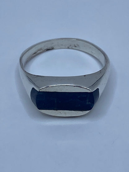Anillo de Plata con Lapislázuli Azul — Taxco 925 — foto 5