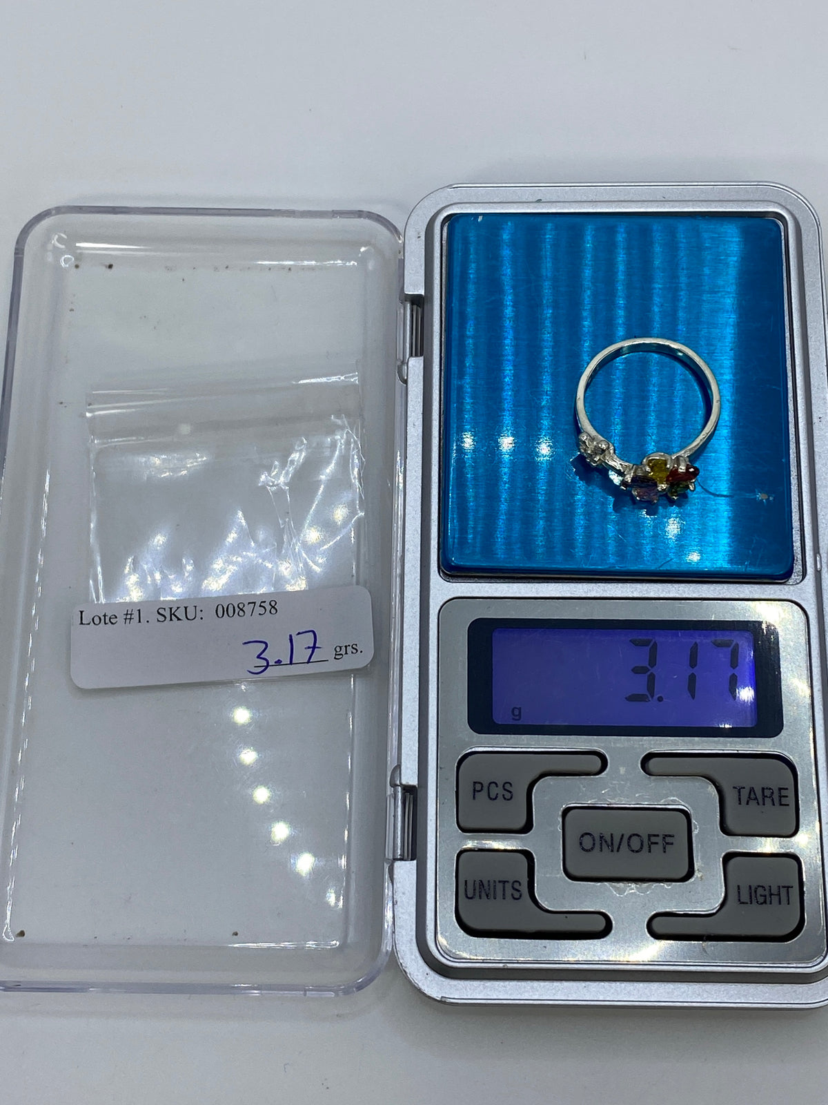 Anillo de Plata con Circonia — Floral Taxco 925 — foto 7