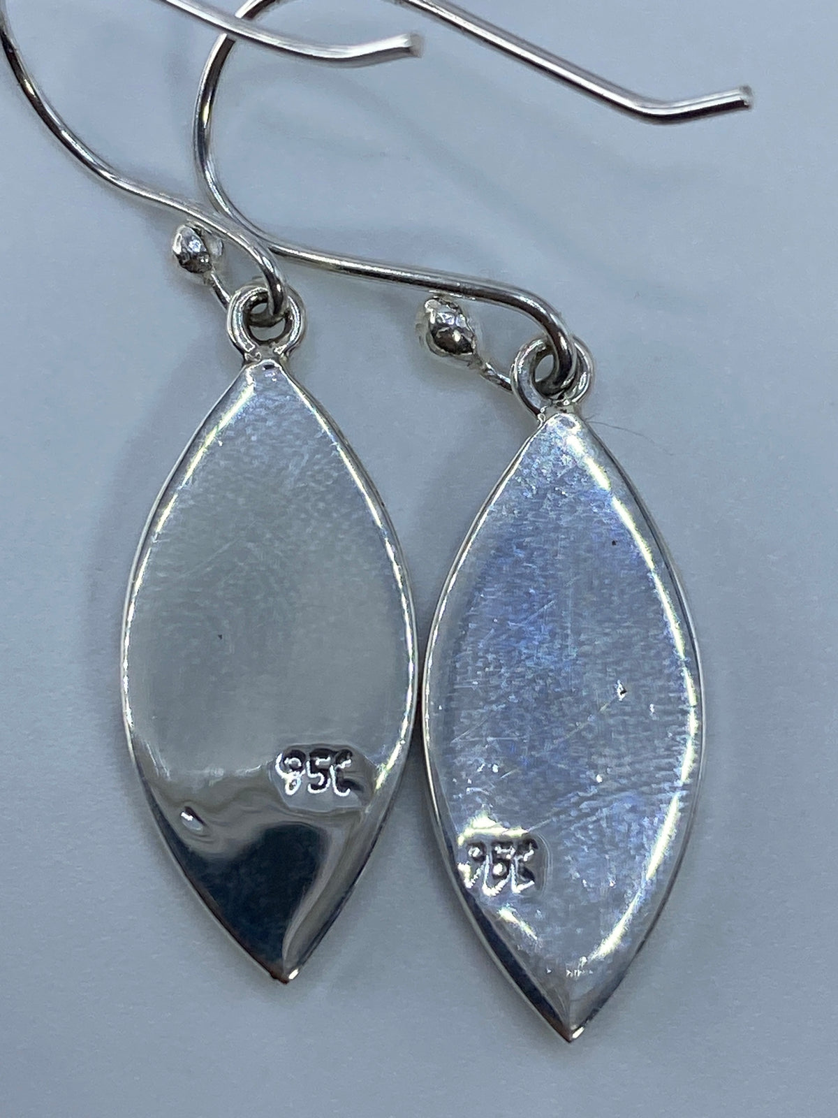 Aretes de Plata con Opalo de Fuego Multicolor — Taxco 950 — foto 5