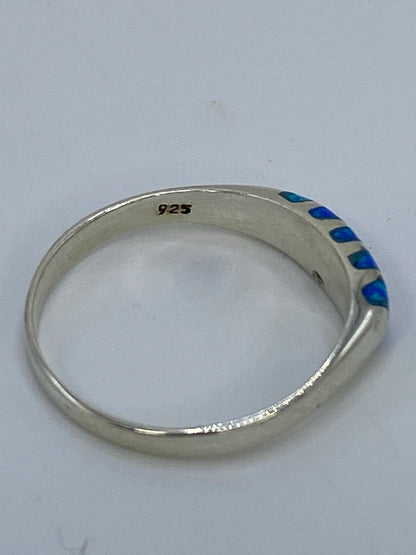 Anillo de Plata con Ópalo de Fuego Engastado — Taxco 925 — foto 5