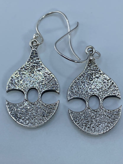 Aretes Plata Prehispánicos con Ópalo de Fuego Verde — Taxco 950 — foto 5