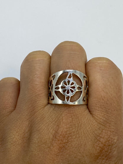 Anillo Nudo de Bruja Calado de Plata 925 — Taxco — foto 6
