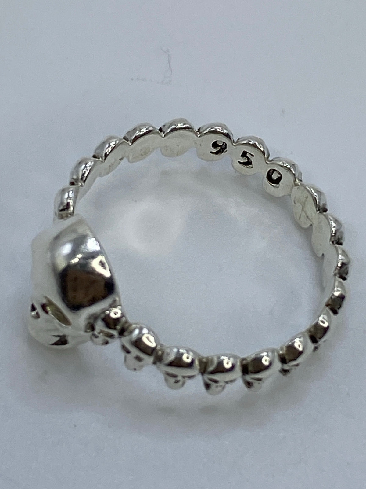 Anillo Calavera de Plata 950 — Taxco — foto 5
