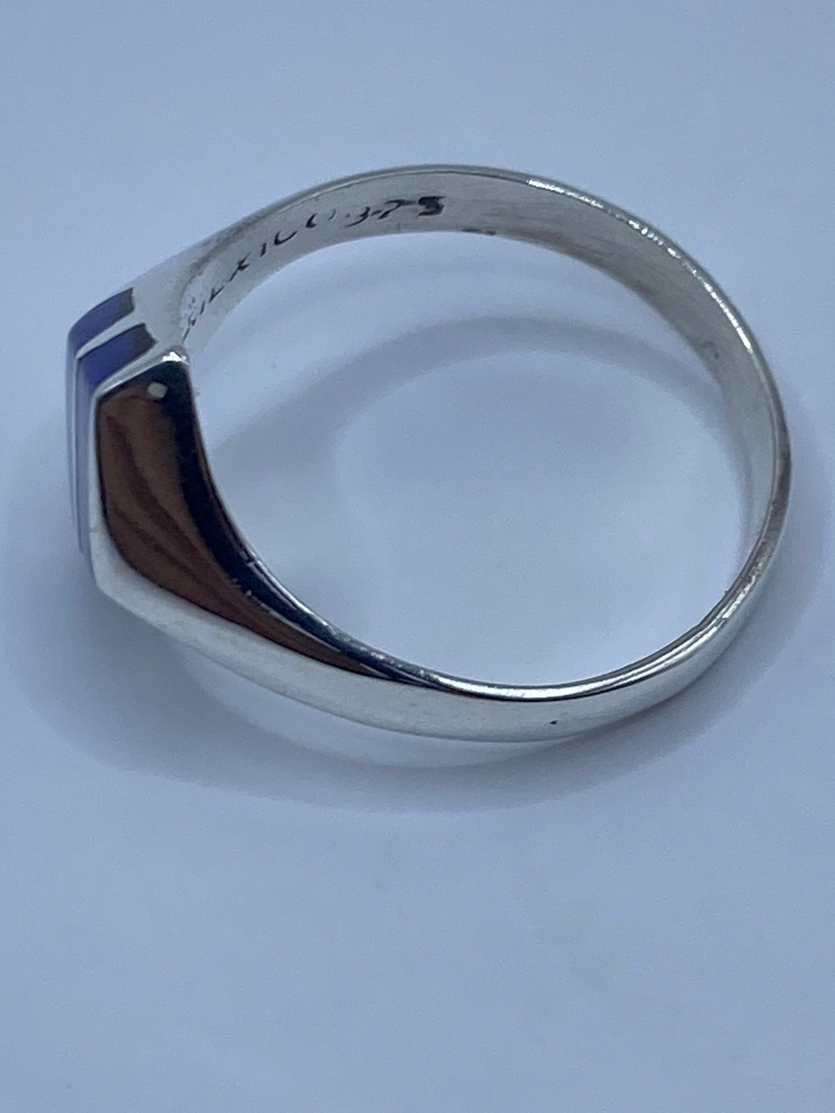 Anillo de Plata con Lapislázuli Azul — Taxco 925 — foto 5