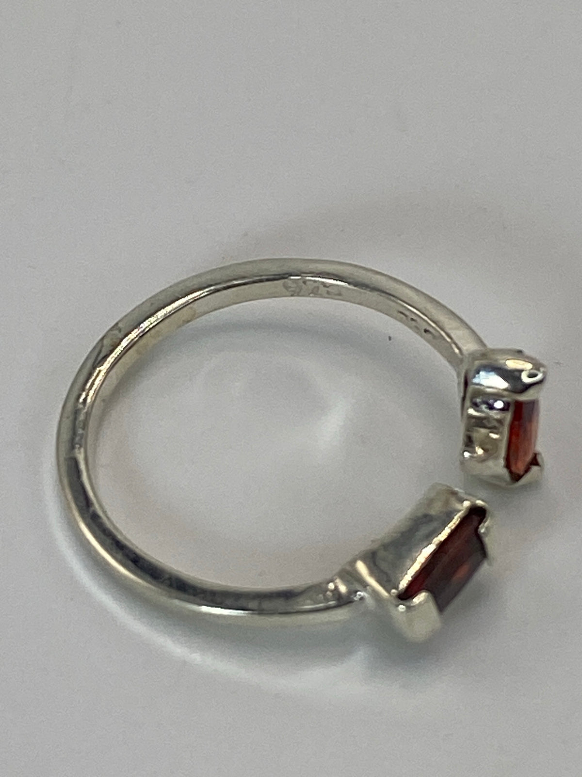 Anillo de Plata 925 con Circonia — Diseño Fundido Taxco — foto 5