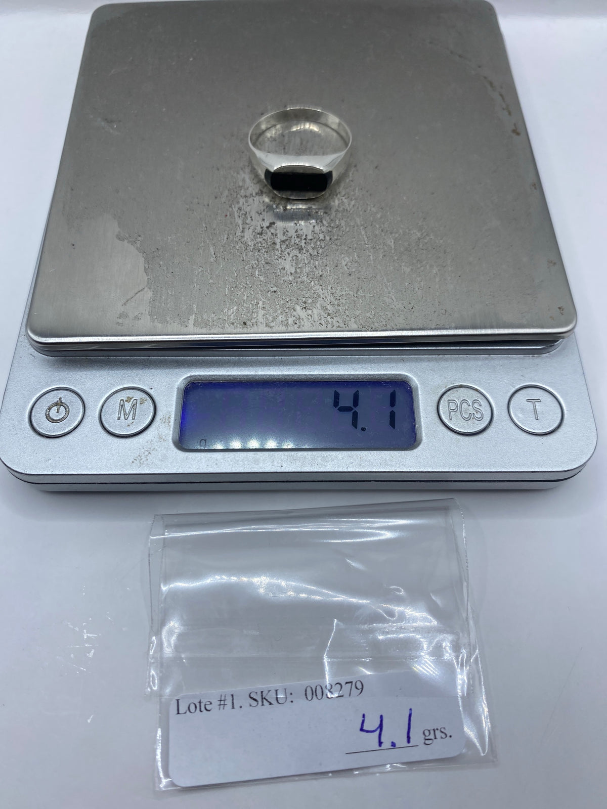 Anillo de Plata con Ónix Negro — Taxco 925 — foto 7