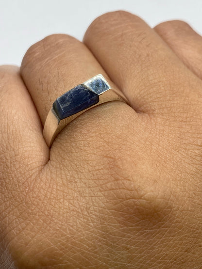 Anillo de Plata con Lapislázuli Azul — Taxco 925 — foto 6